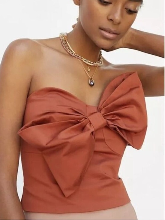 Hutch Tops - NWOT Anthropologie Hutch Bow Tie Tube Top Size XS Z533